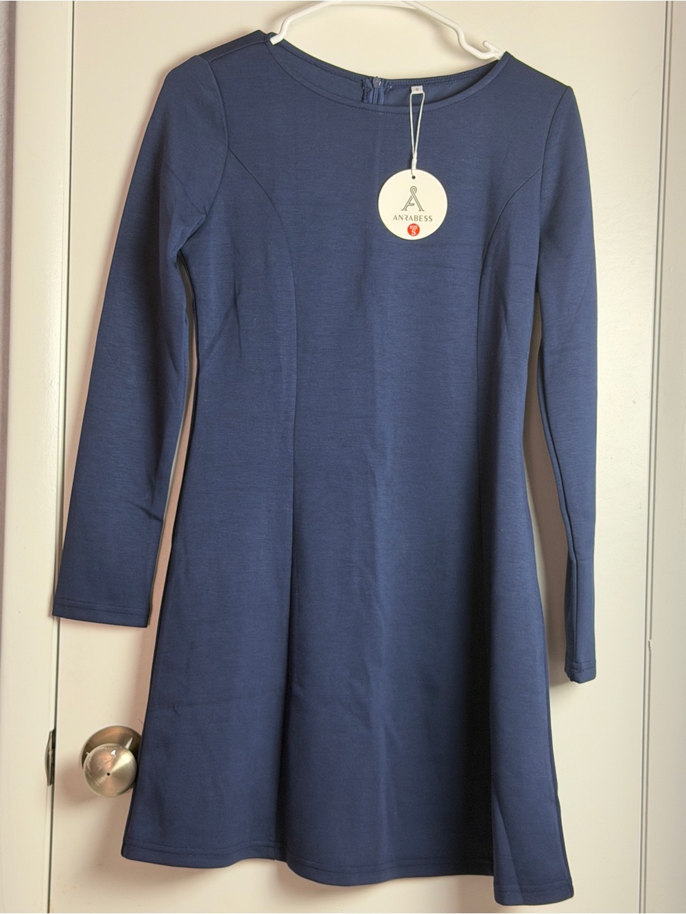 Navy blue dress